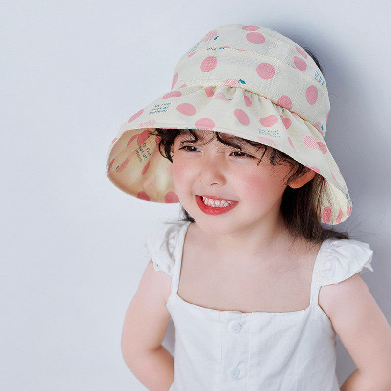 Summer Children's Beach Sunshade Fisherman Hat