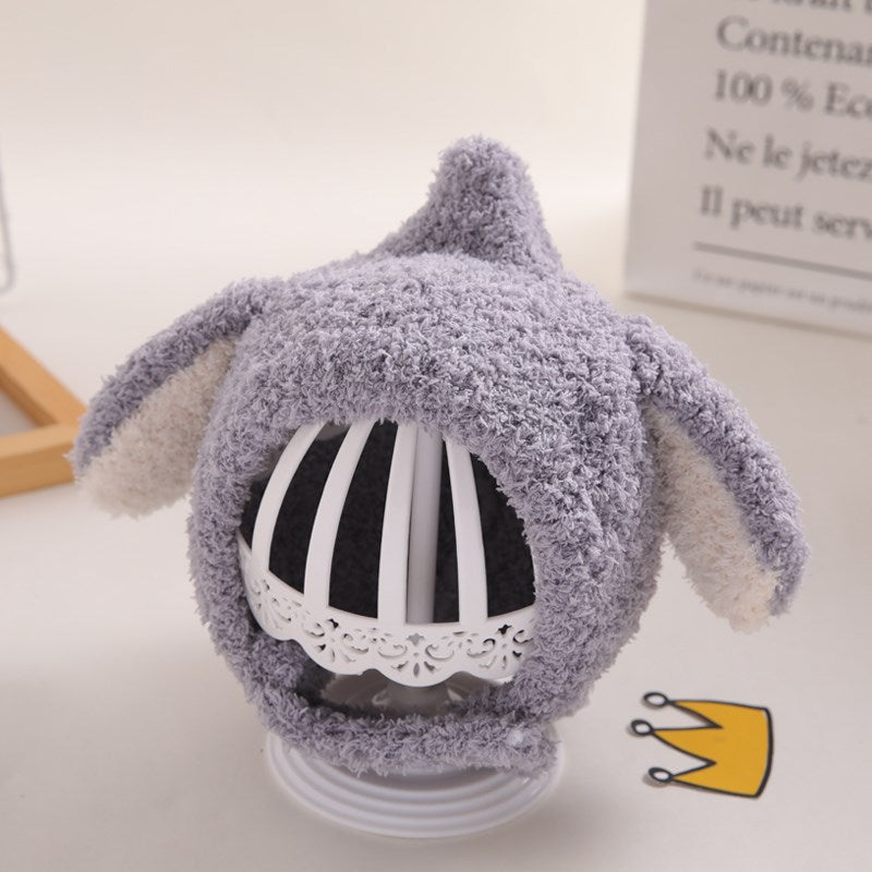 Long-eared Rabbit Plush Ear Protection Hat