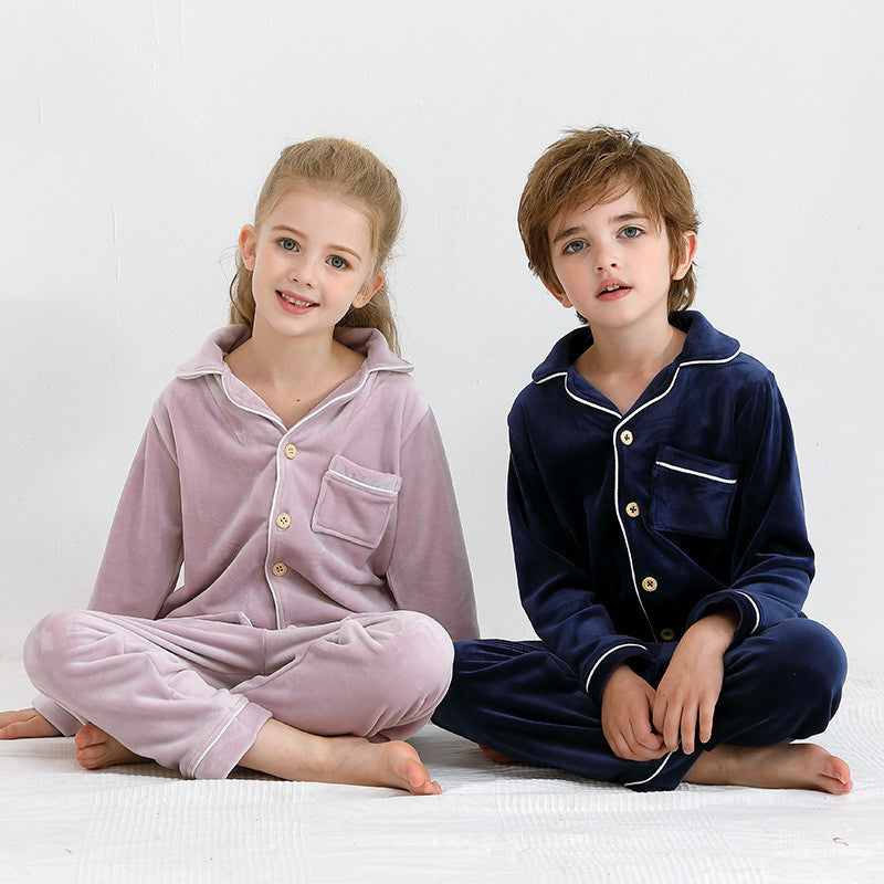 Children's Long Sleeve Pajamas For Boy and Girl