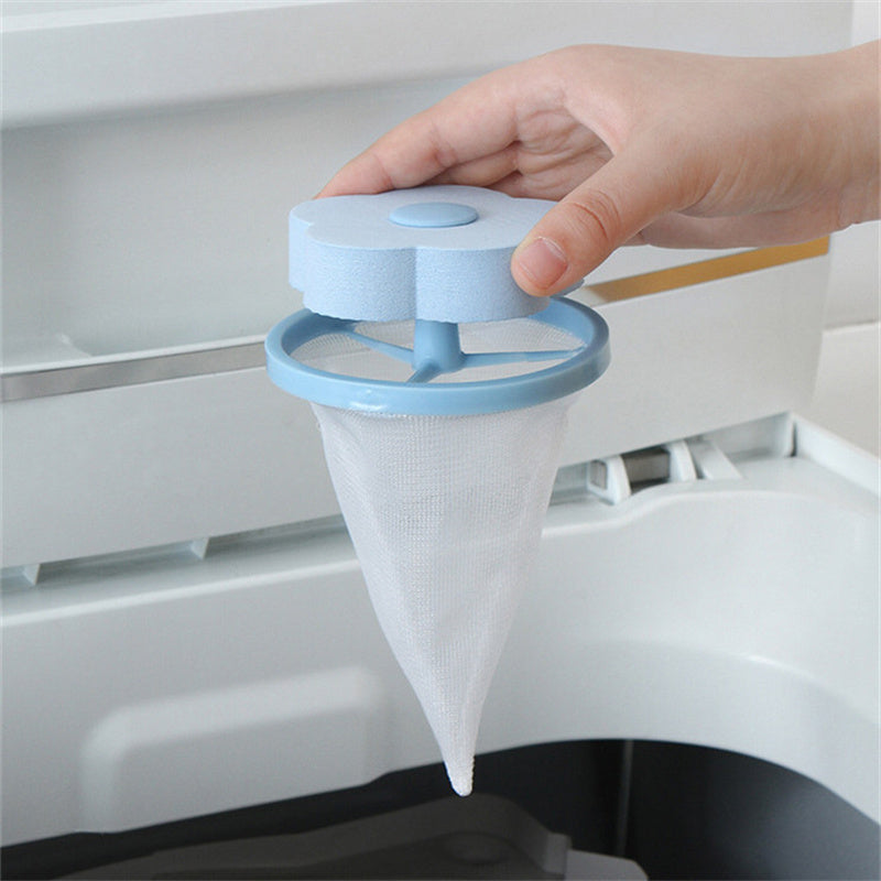 Household Washing Machine Float Filter Mesh Bag