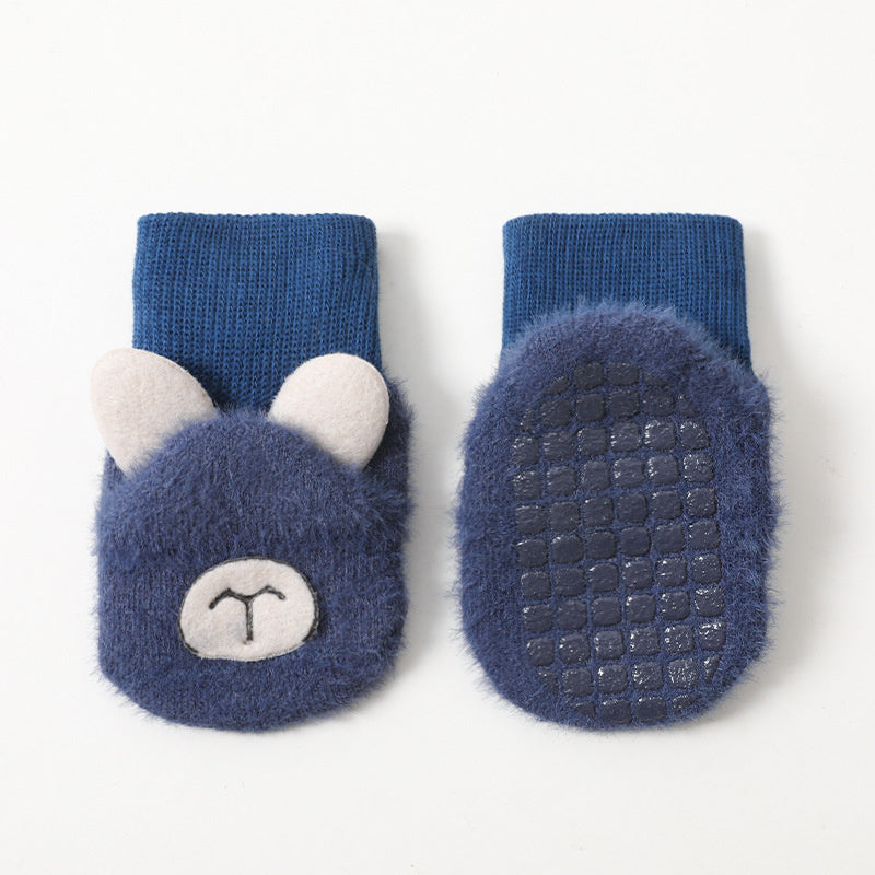 Thick Warm And Non-slip Cartoon Socks