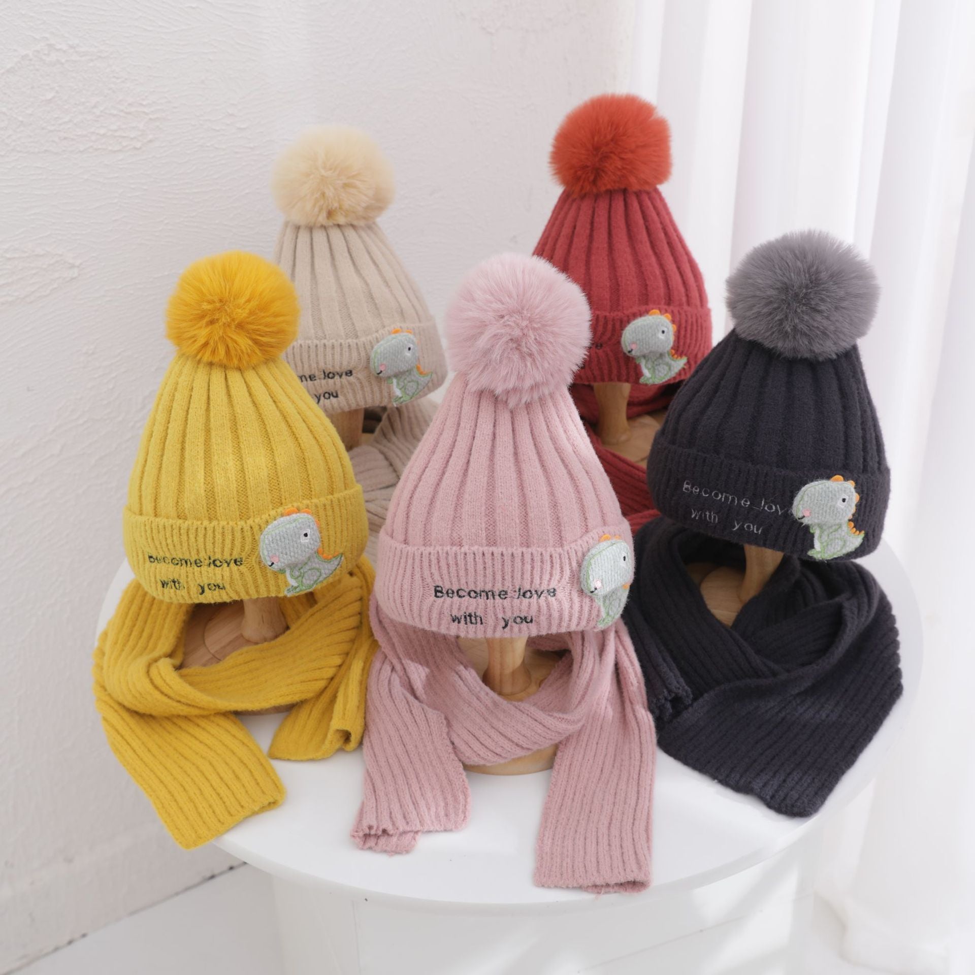 Cute Dinosaur Baby Hat