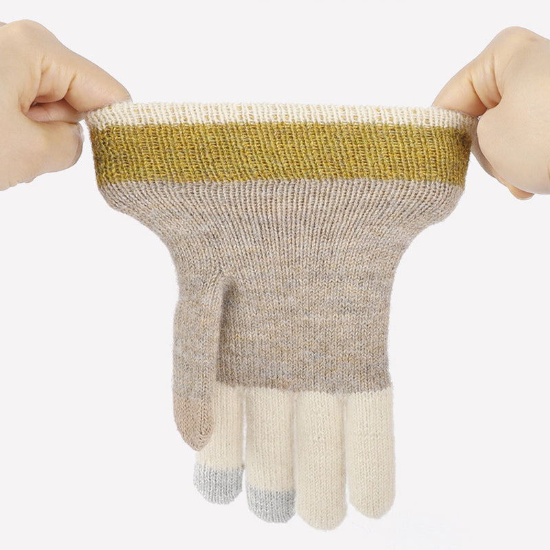 Winter Outdoor Cycling Touchscreen Knitted Gloves