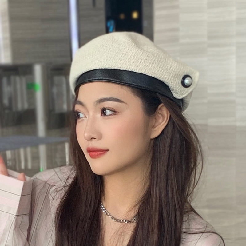 Spring/Fall Versatile Thin Retro British Beret