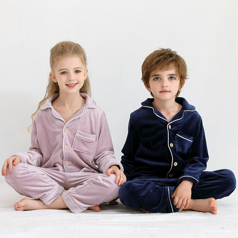 Children's Long Sleeve Pajamas For Boy and Girl