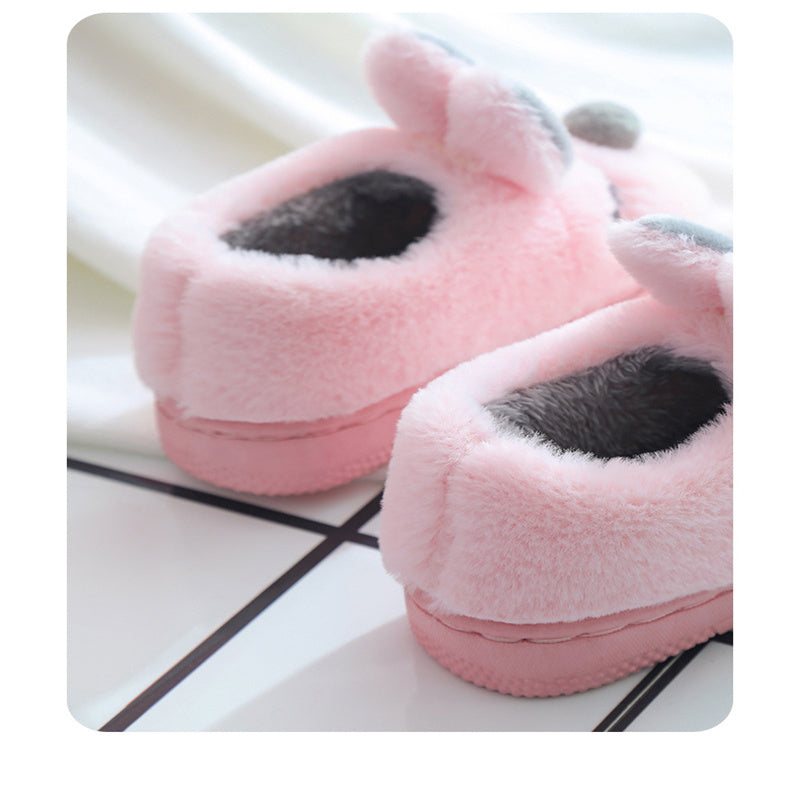 Children's Cartoon Indoor Cotton-Padded Shoes