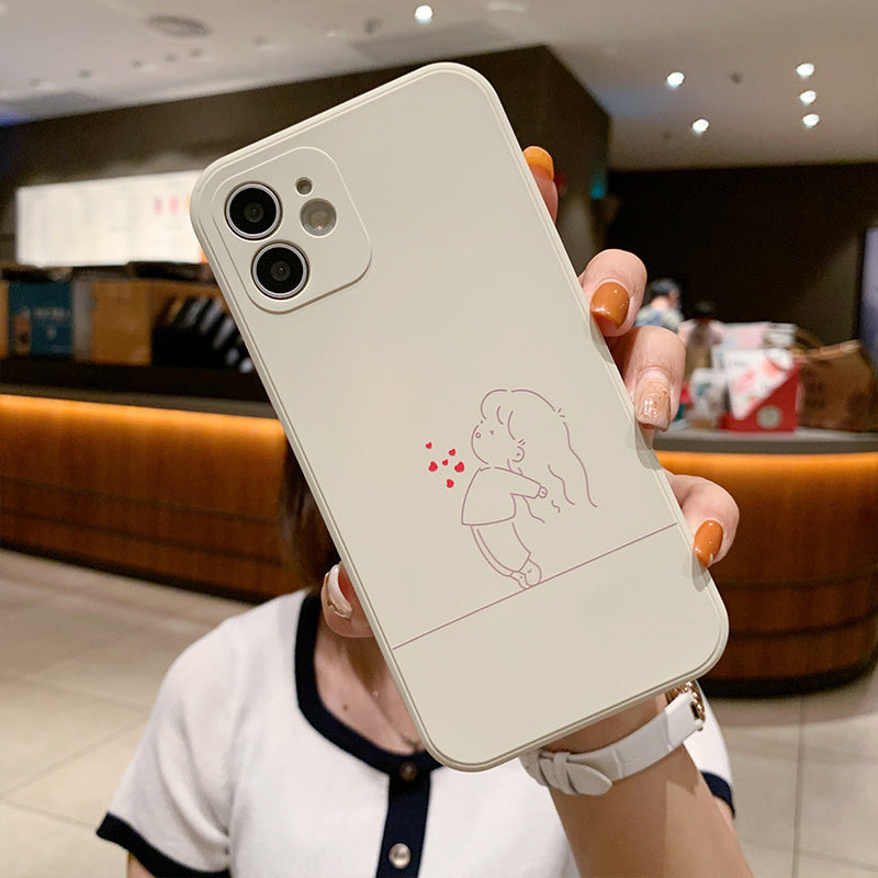 Couples mobile phone case niche