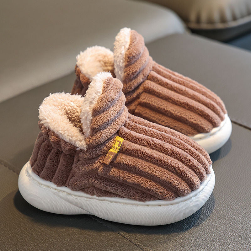 Children's Non-slip Woolen Cotton Shoes
