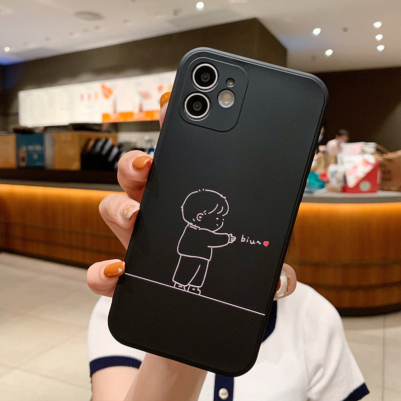 Couples mobile phone case niche