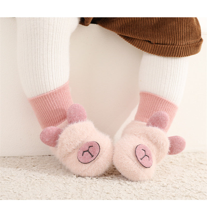 Thick Warm And Non-slip Cartoon Socks
