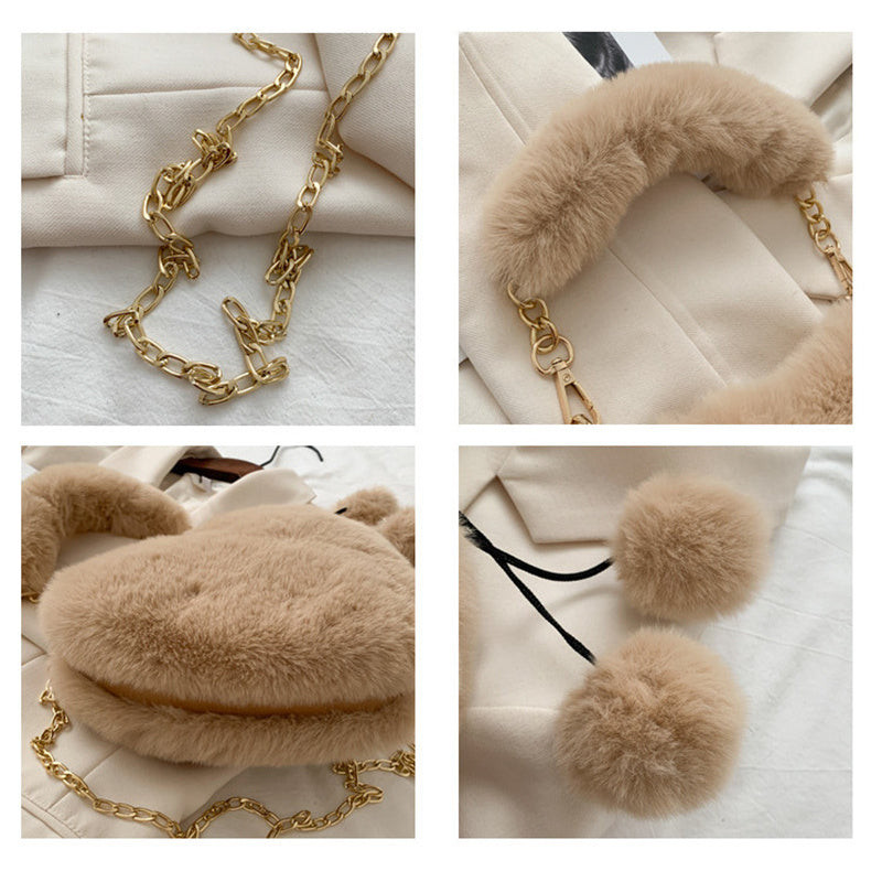 Personalized love one shoulder carrying large capacity cross-body bag