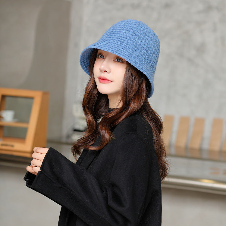Winter Knitted Bucket Hat