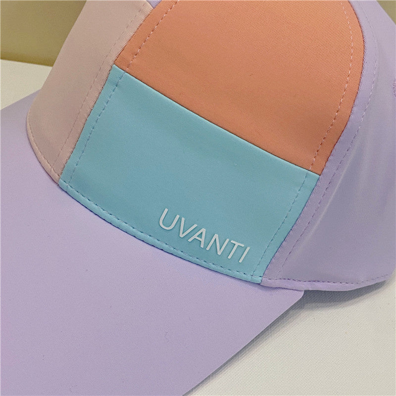 Stitching Colours Sunscreen Baseball Cap