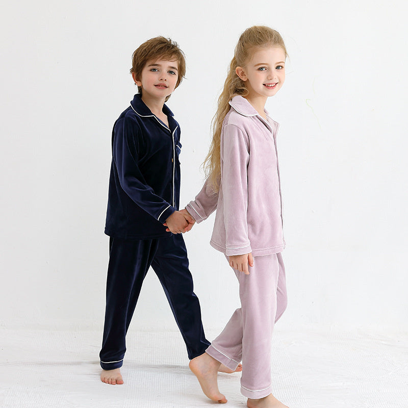 Children's Long Sleeve Pajamas For Boy and Girl