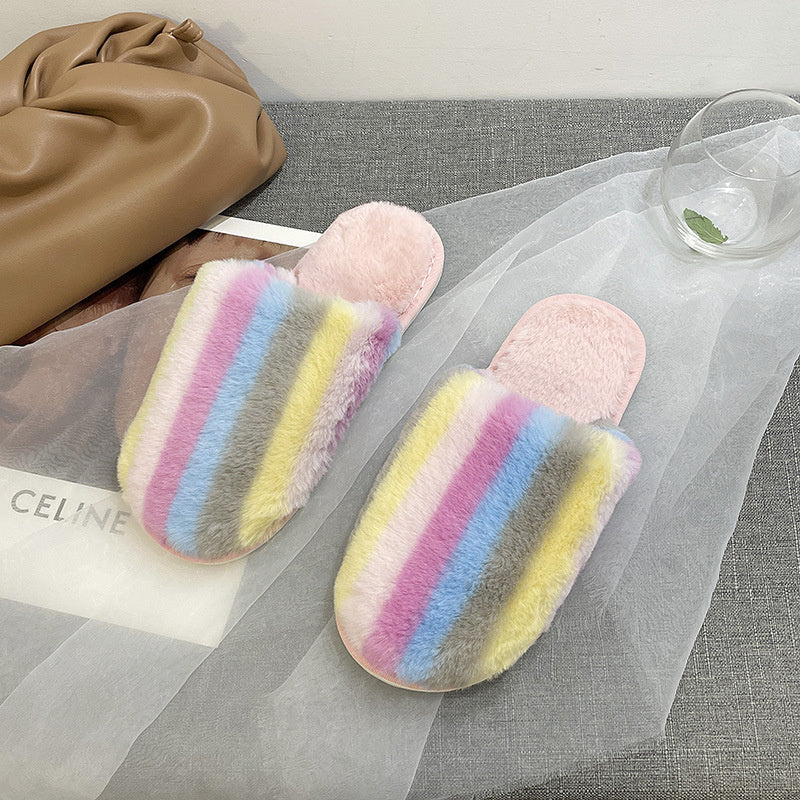 Winter new home head warm plush lady cotton mop