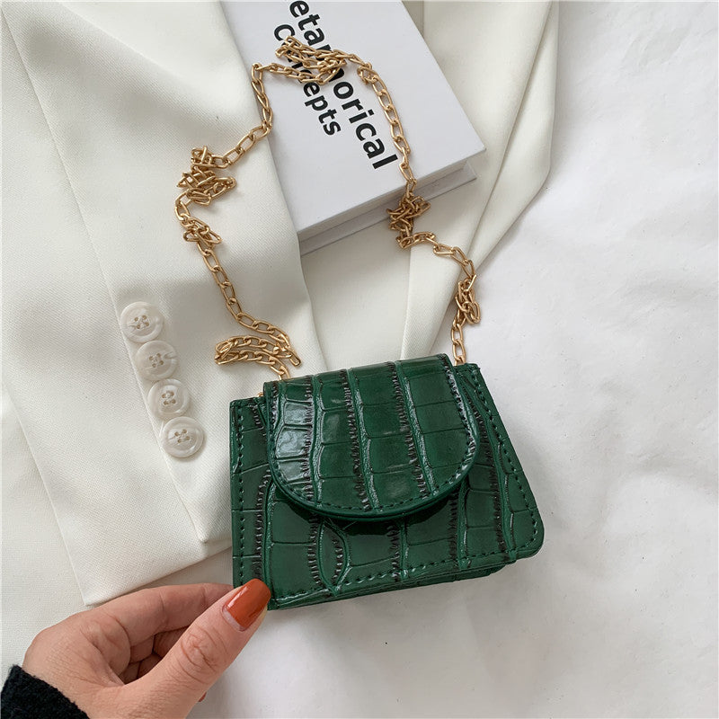 Super Cute Metal Chain Mini Shoulder Bags