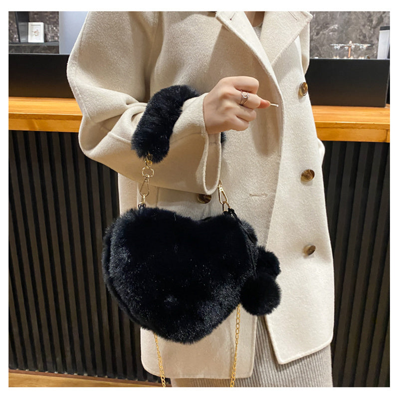 Personalized love one shoulder carrying large capacity cross-body bag