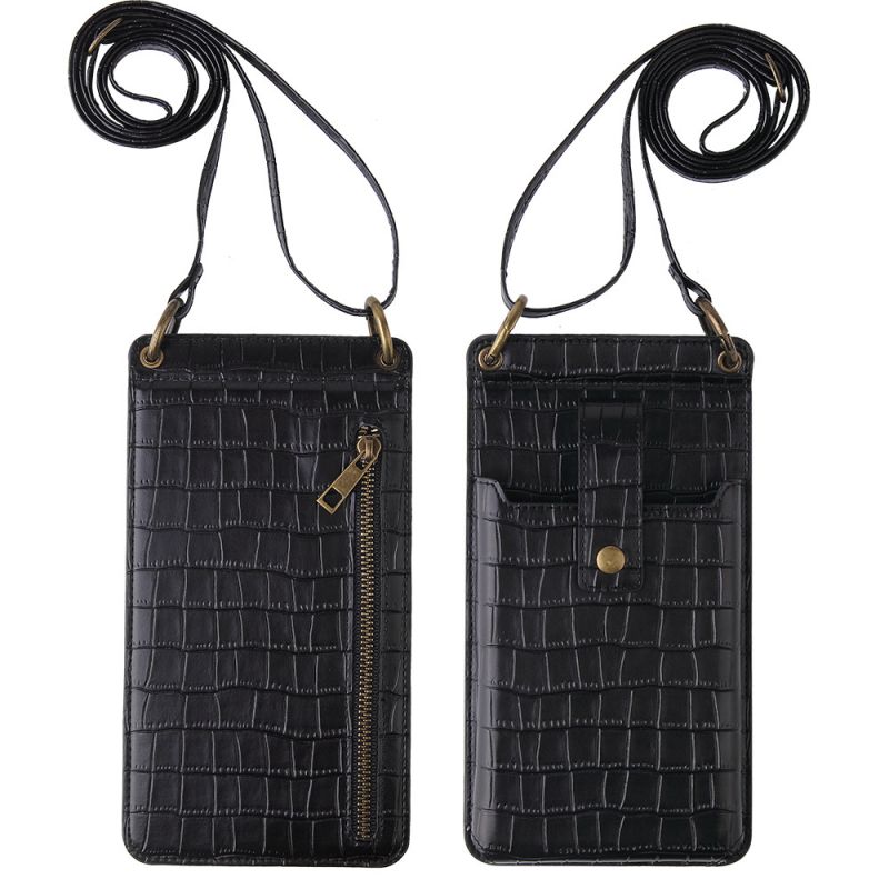 Portable Multi-functional Crocodile Pattern Coin Purse