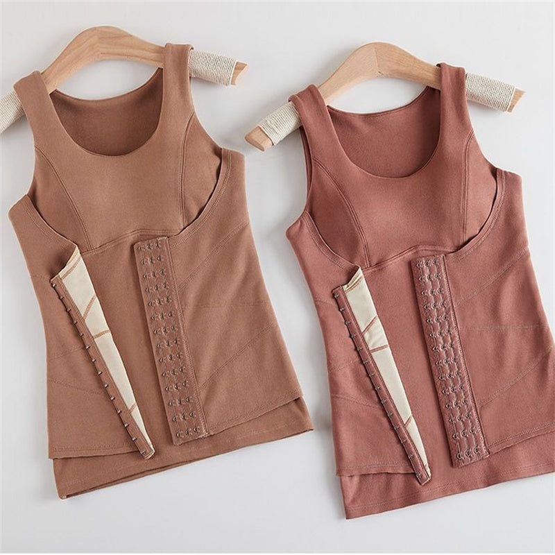 Winter Warm Vest Women Thermal Underwear Thicken Shape