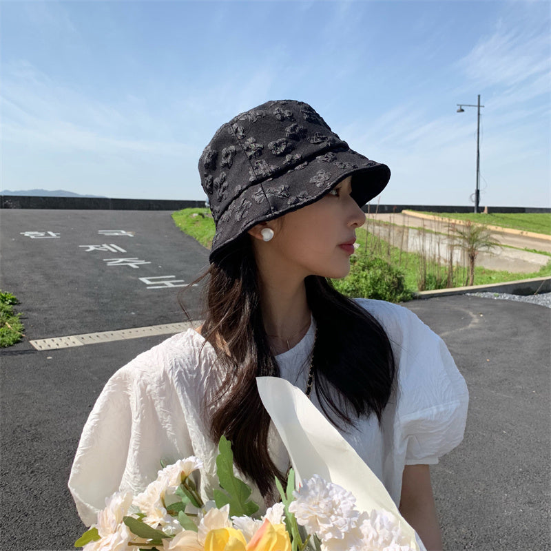 Lace Flower Embroidered Fisherman's Hat