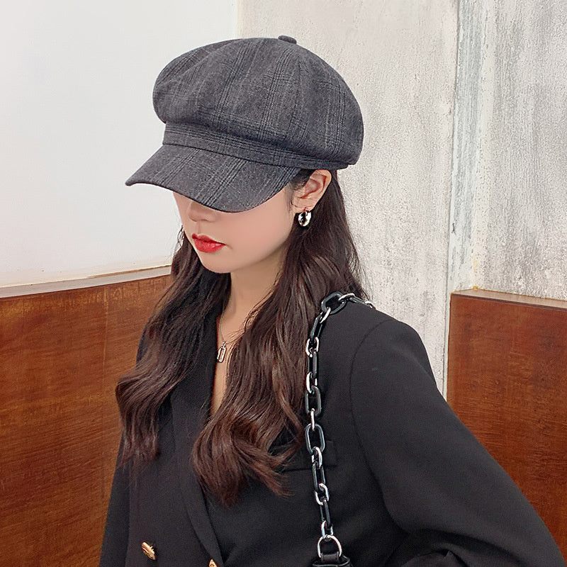 The New Versatile Retro Plaid Beret
