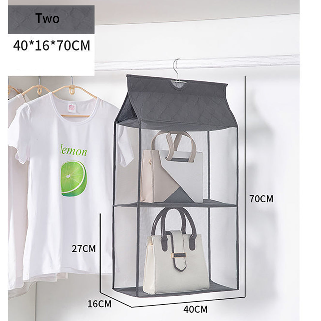 Transparent Storage Hanging Bag For Ladies
