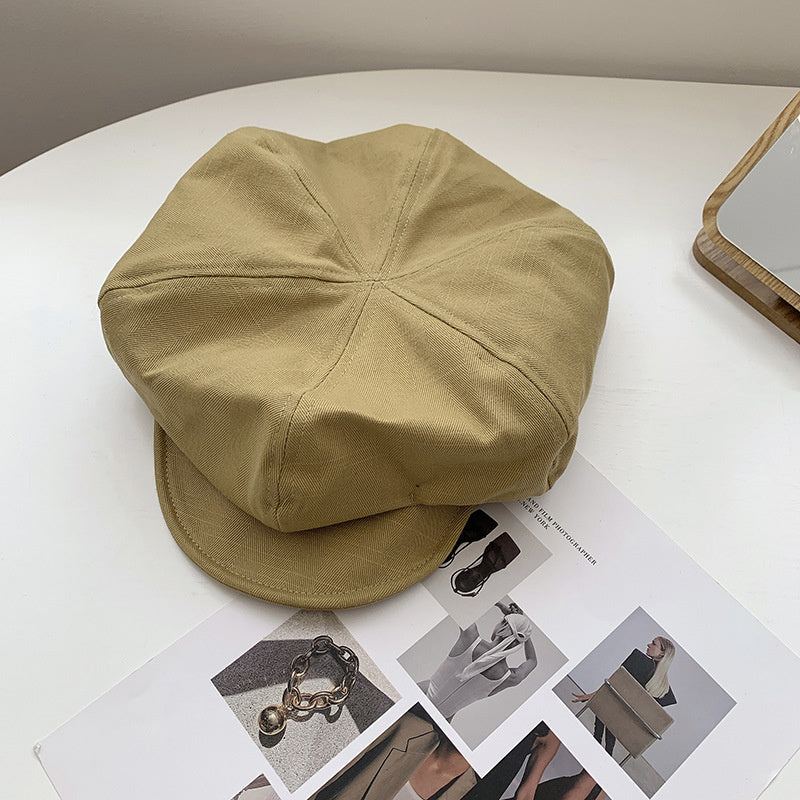 Spring Show Face Small Retro Cloud Beret