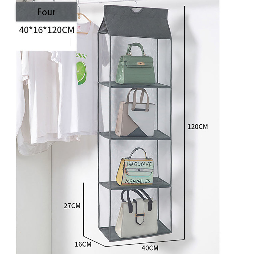 Transparent Storage Hanging Bag For Ladies