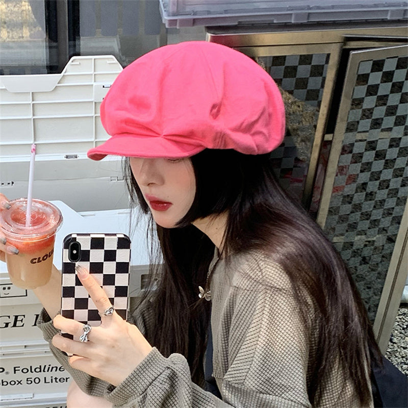 Spring Show Face Small Retro Cloud Beret