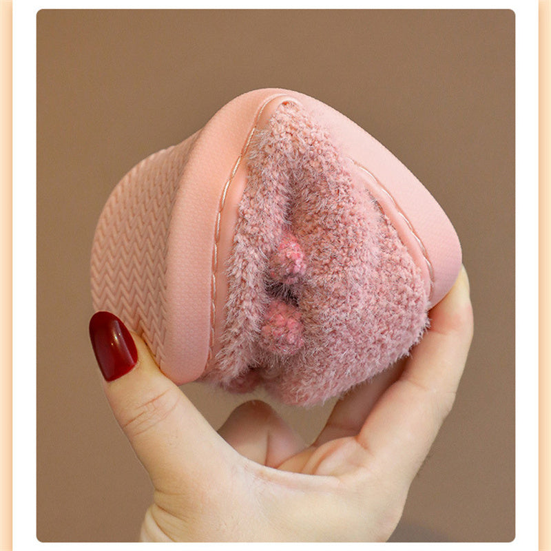 Children's Cartoon Non-slip Thick Padded Shoes