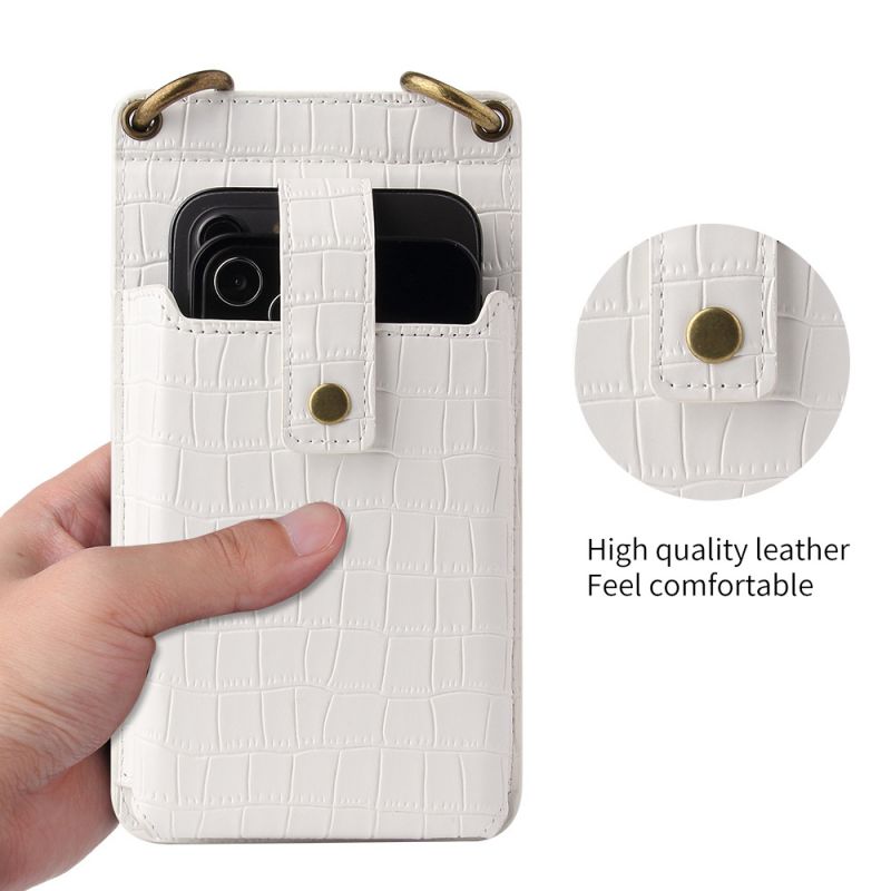 Portable Multi-functional Crocodile Pattern Coin Purse