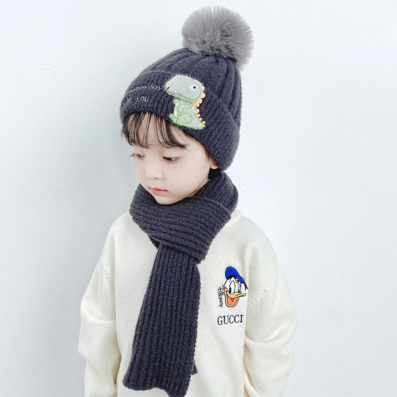 Cute Dinosaur Baby Hat