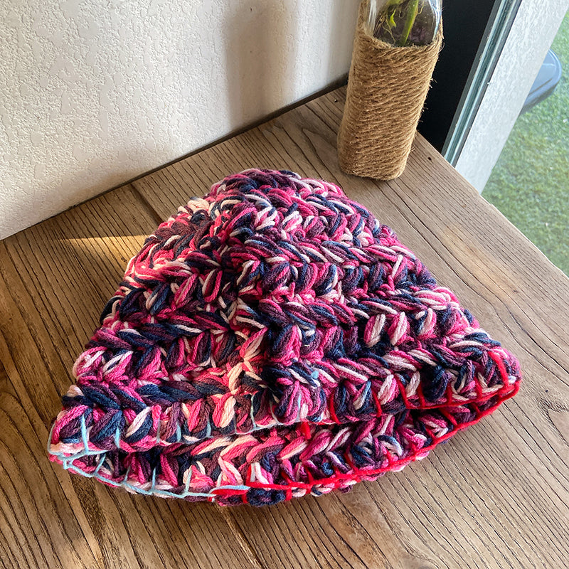Colorblock Knitted Hat