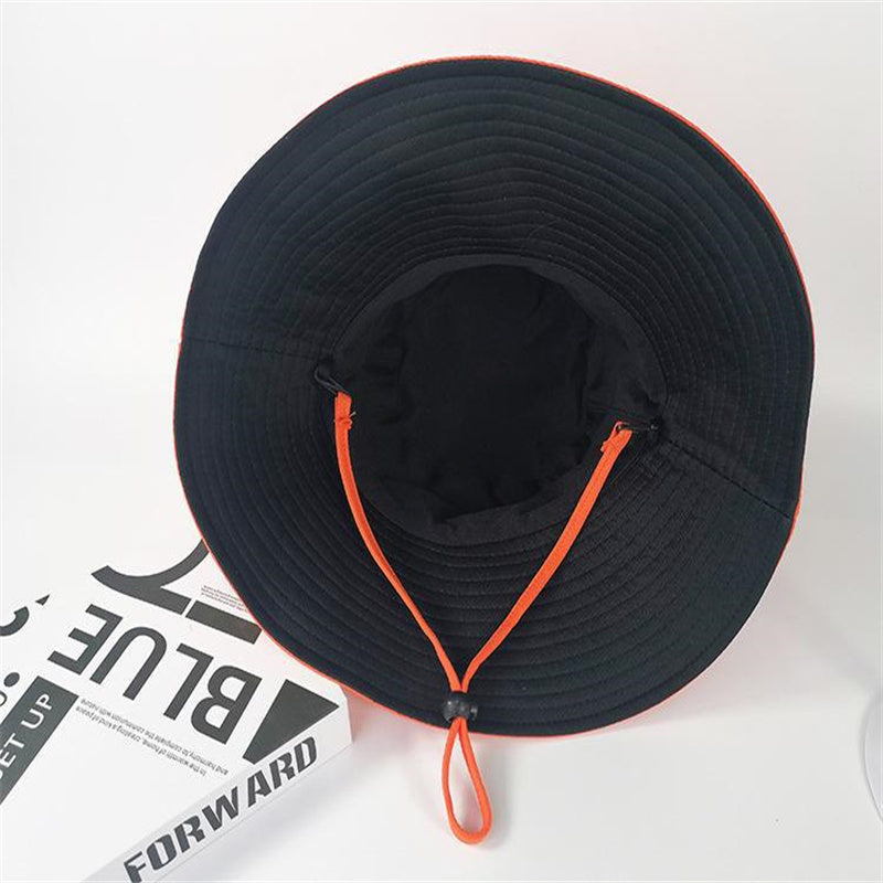 Stylish double sided fisherman hat with large eaves for sun shading