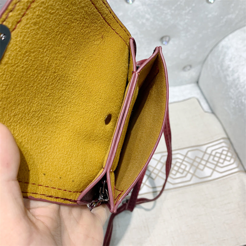 Fashion Two-Tone Polka Dot Shoulder Bag