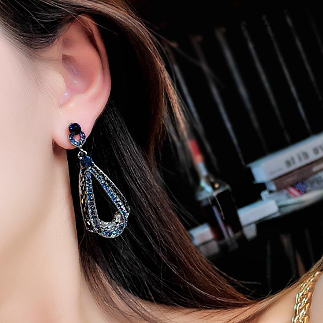 Fashion Rhinestone Decoration Earings