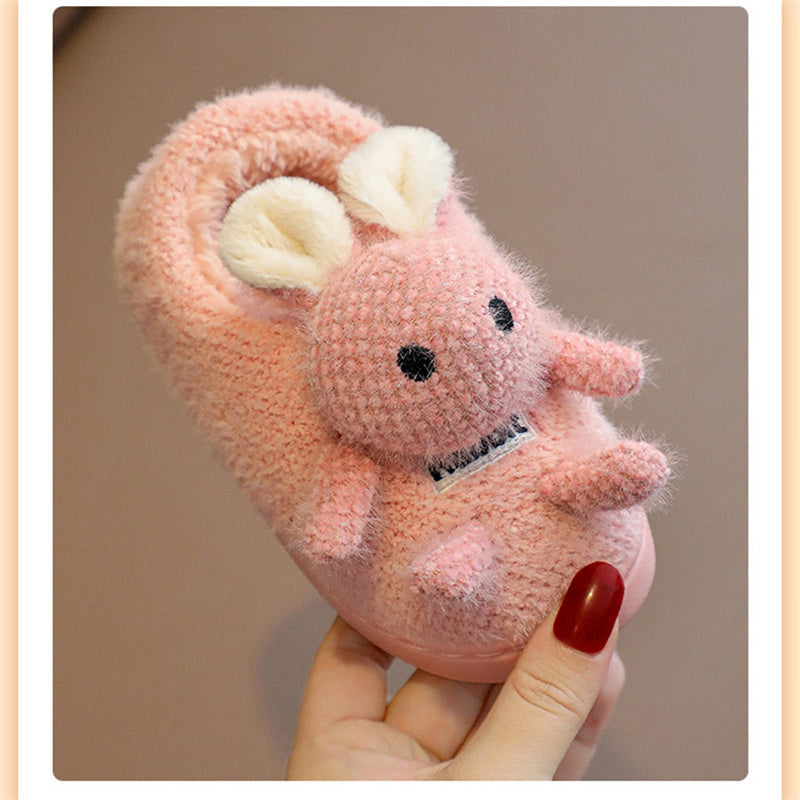 Children's Cartoon Non-slip Thick Padded Shoes