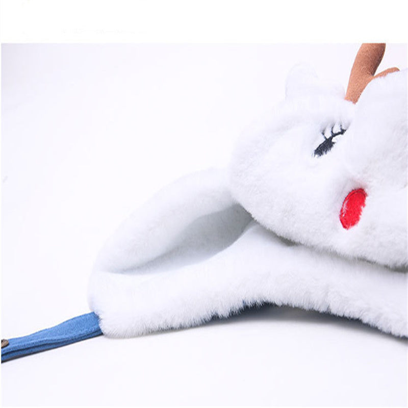 Windproof and fleece warm ear caps for boys and girls