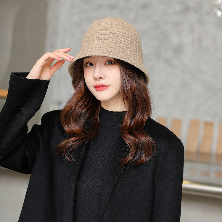 Winter Knitted Bucket Hat