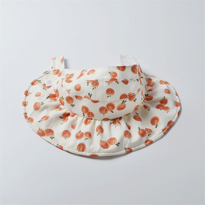 Children's Sunblock Open-top Fisherman's Hat