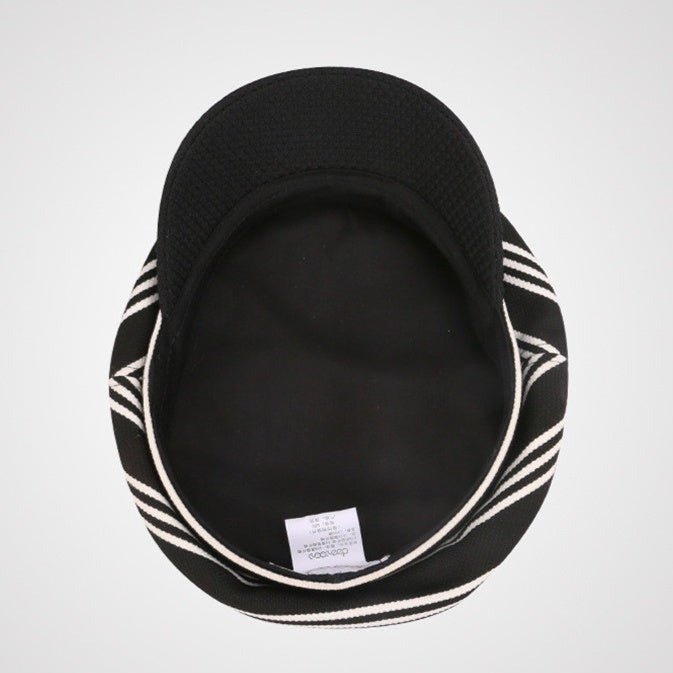 Spring Lndividual Style Striped Beret