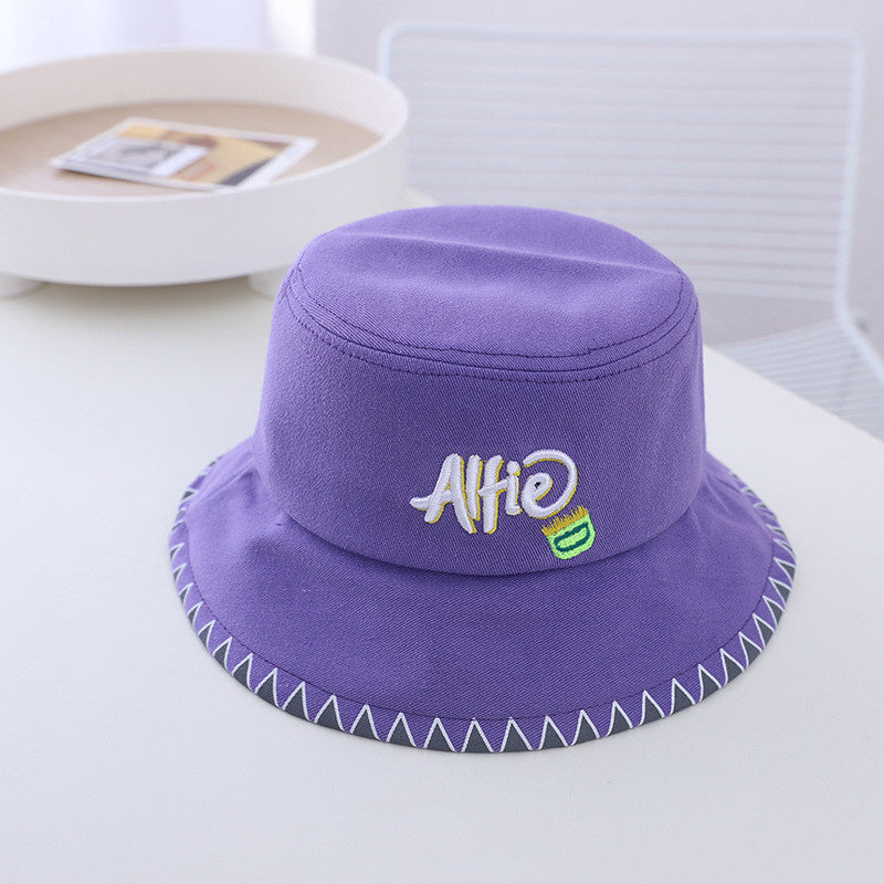 Leisure Cute Baby Sunscreen Fisherman Hat Shading