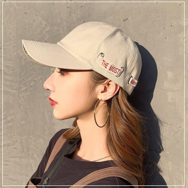 Spring Embroidered Casual Outdoor Sun Shade Baseball Cap