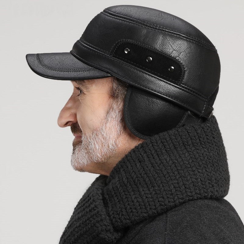 Winter Plush Lining Thicken Trucker Cap