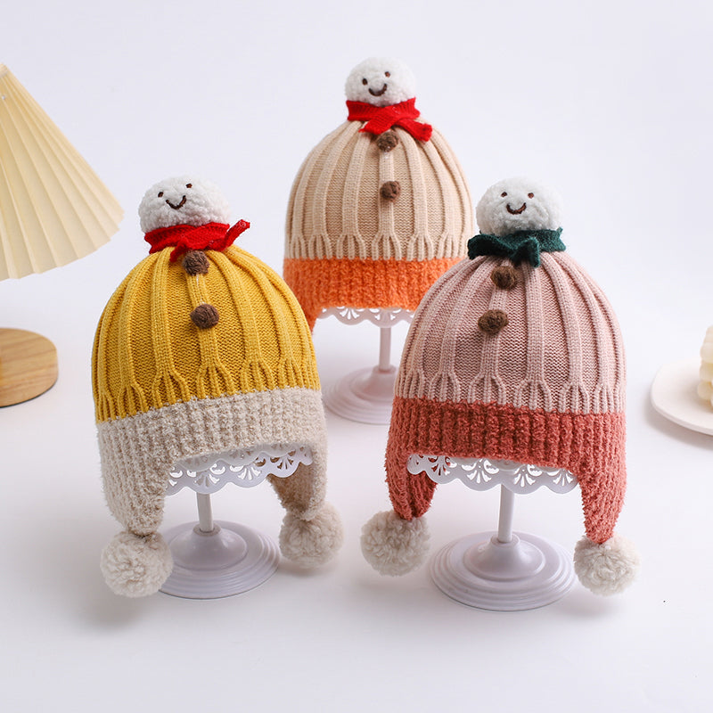 Ear Protection Thick Hat For Children