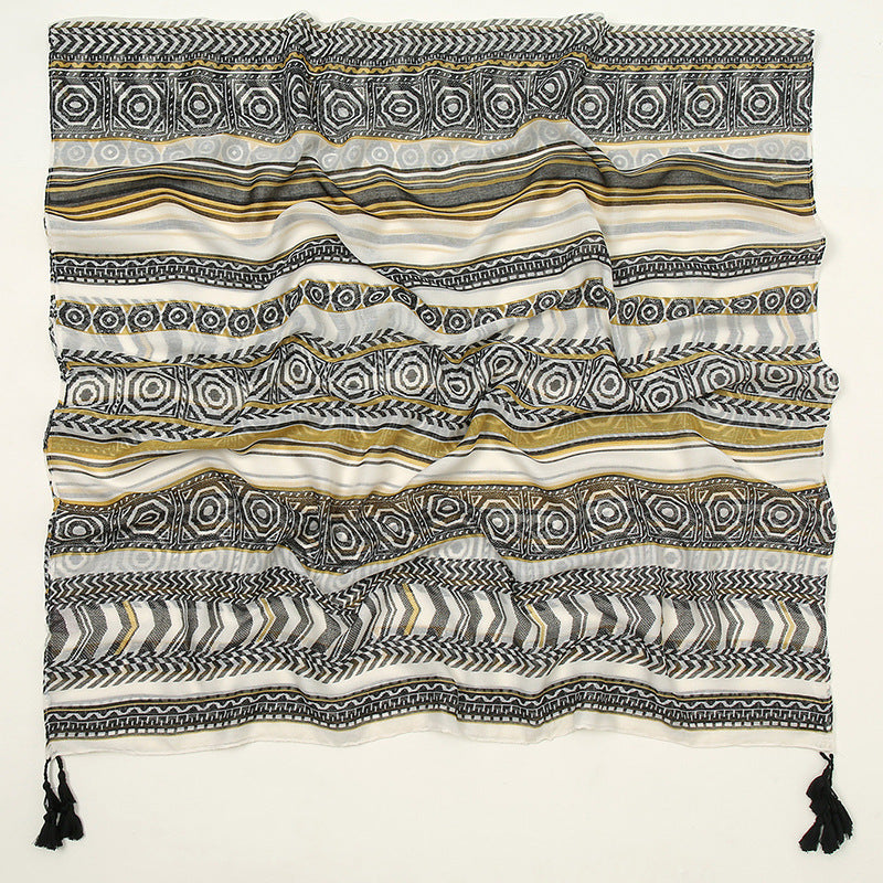 Vintage Bohemian Style Scarf