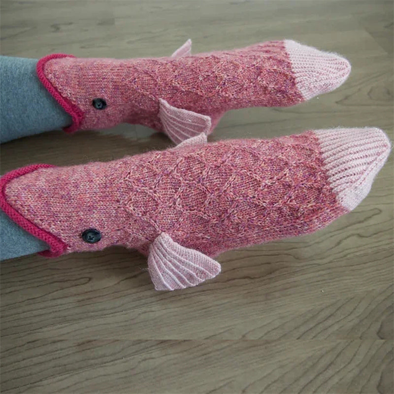 Winter Knitted Animal Warm Socks