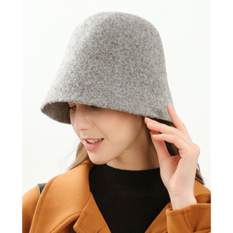 Fashion Autumn And Winter Retro Wool Warm Bucket Hat