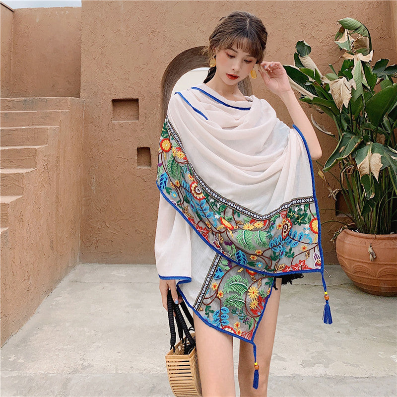 Ethnic Style Scarf For Travel