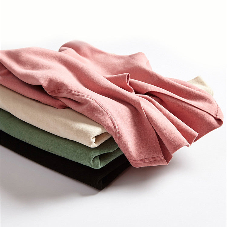 Double Layer Long Sleeve Thermal Underwear For Women